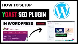 Yoast Seo Plugin Setup Installation amp Tutorial For WordPress Website [upl. by Pacifica]