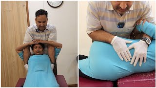 Cervical Spondylitis and Slip Disc Sciatica pain Treatment by DrMushtaque mumbai india [upl. by Ingrid]