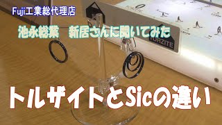 池永総業 新居さんに聞いてみた『トルザイトとSicの違い』 [upl. by Somisareg408]