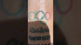 We love seeing your Olympic tattoos 😍📹 brookebuschkuehl Olympics Paris2024 Sports [upl. by Yra]