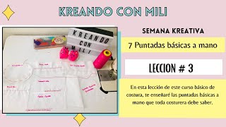 Leccion  3 Semana Kreativa [upl. by Yecal]