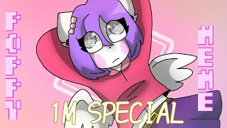 Poppy kitty meme 1M SPECIAL flipaclip [upl. by Notserp]