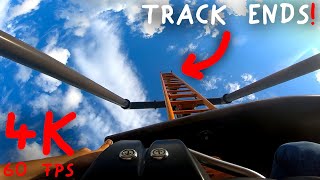 Fury at Bobbejaanland Backwards  Front Row  4K60FPS  POV [upl. by Enneyehs]