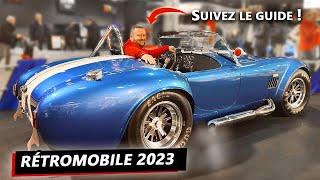 Salon Rétromobile 2023 de Paris 👉 Suivez le Guide [upl. by Normandy]