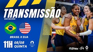 PARIS24 BRASIL X ESTADOS UNIDOS AO VIVO [upl. by Seuguh]