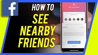 How to Use Facebook Nearby Friends  New Facebook Update [upl. by Barrow]