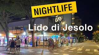 Nightlife in Lido di Jesolo  Italy [upl. by Pamela]