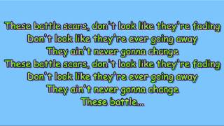 Battle Scars Guy Sebastian Feat Lupe Fiasco Lyrics [upl. by Aleacem991]