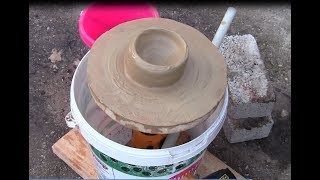 Awesome Homemade DIY Project Make it easy Pottery Wheel [upl. by Esorylime]