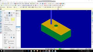 How to generate milling NC code in mastercam [upl. by Wordoow]