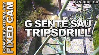 G Sengte Sau  Tripsdrill Erlebnispark  OnRide ECAM [upl. by Mchugh]