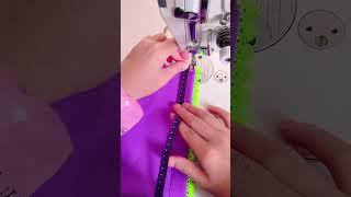 Fabric drawstring lace sewing [upl. by Aniz]