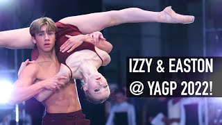 Izzy Howard and Easton Magliarditi at 2022 YAGP Las Vegas 1st Place Surrender [upl. by Annauqahs]