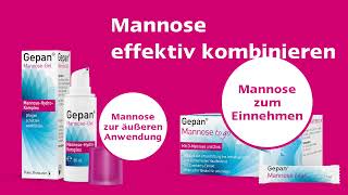 Gepan® Mannose Mannose effektiv kombinieren [upl. by Esineg720]