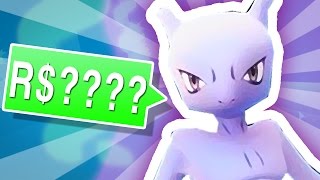 Roblox  BUYING MY OWN MEWTWO [upl. by Aikrahs]