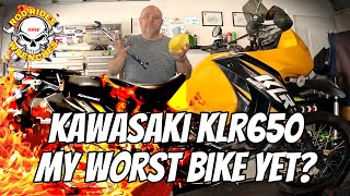 Kawasaki KLR 650 Restoration amp History [upl. by Doble977]