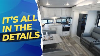 Half Ton Towable 5th wheel 2023 Keystone Cougar 23MLE  RV Review [upl. by Salkin]