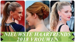 Nieuwste haartrends 2018 vrouwen [upl. by Ashia]