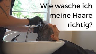 Haare richtig waschen  Tipps zum Haare Waschen [upl. by Ainaznat]