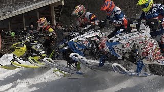 Snocross Championship 2019 Bousquet MTN  East Coast Snocross [upl. by Yelekreb]