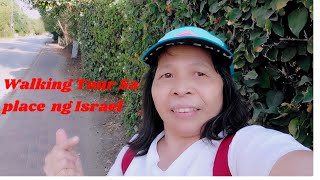 walking Sa place ng Moshav Haniel Israel editha villa [upl. by Lapotin]