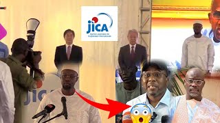 OUSMANE SONKO repond Bougane et cheikh yerim a la cérémonie du 40e anniversaire SénégalJapon [upl. by Geraldina]