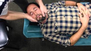 3 uncinate supine pt2  Chiropractic Adjustment [upl. by Nevar]