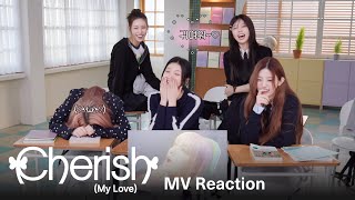 쉬는 시간에 Cherish My Love 뮤비 리액션은 못 참지  ILLIT 아일릿 ‘Cherish My Love’ MV Reaction [upl. by Juanita]