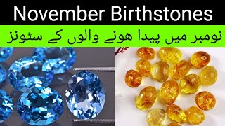 Which are Novembers Birthstones  Topaz amp Citrine  MiningInsights [upl. by Behrens147]