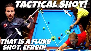 NO ONE BELIEVES THAT EFREN REYES CAN PULLS OFF IMPOSSIBLE KICK COMBO SHOT AND WIN THE MATCH [upl. by Theall]