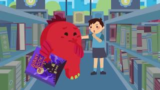 Keeping Quiet  Library Etiquette for Children feat Monsters United [upl. by Namad368]