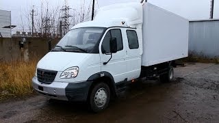 2013 GAZ 33106 Valdai Start Up Engine and In Depth Tour [upl. by Sager]