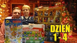 3 x KALENDARZ ADWENTOWY FIFA 365 2017 BUNDESLIGA amp HARIBO Advent Calendar [upl. by Airamalegna]