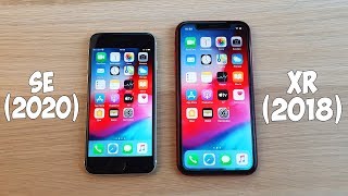 IPHONE SE 2020 VS IPHONE XR  ЧТО БОЛЬШЕ ПОДОЙДЕТ ТЕБЕ ПОЛНОЕ СРАВНЕНИЕ [upl. by Eylrahc]