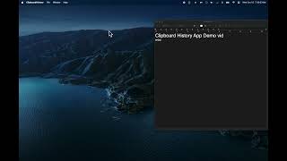 ClipboardHistory Demo Video [upl. by Arezzini]