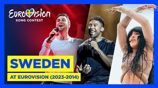 Sweden at the Eurovision Song Contest 🇸🇪 2023  2014  UnitedByMusic [upl. by Yebba]