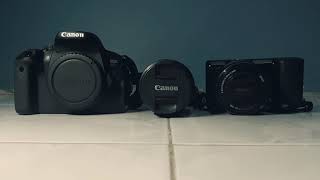 2 Canon 650D vs Sony Nex6 [upl. by Kori105]