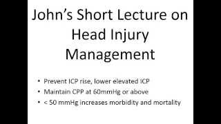 Head Injury 15 Management [upl. by Aniaj]