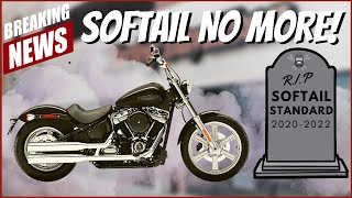 Harley Davidson Ceases Production of Softail Standard [upl. by Natale830]