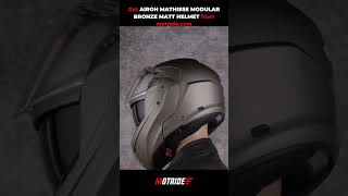 AIROH MATHISSE MODULAR BRONZE MATT HELMET   Get AIROH From motridecom [upl. by Odnala]