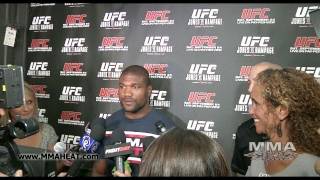 UFC 135 Quinton quotRampagequot Jackson PreFight Interview [upl. by Eselahc739]