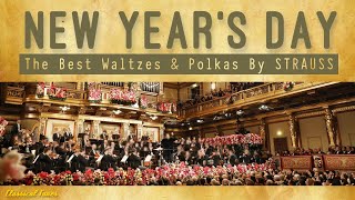 Wien Classics  NEW YEARS DAY CONCERT  The Best Waltzes amp Polkas By Strauss [upl. by Ettenrahs177]