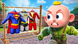 Lets Be Superheroes  Baby Super Hero  More Funny Kids Songs amp Nursery Rhymes  PIB Little Song [upl. by Lissi642]