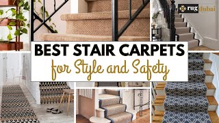 Whats The BEST Stair Carpet For Style AND Safety In 2024 [upl. by Stasny]