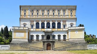 Villa Farnese Caprarola Viterbo Lazio Italy Europe [upl. by Jarrow]