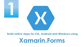 1 دورة بناء تطبيقات الموبايل بلغة سي شارب عبر منصة XamarinForms  مقدمة عامة [upl. by Mazonson]