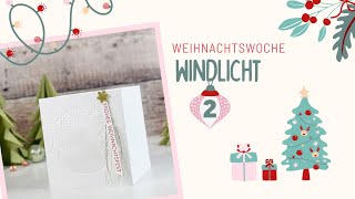 Windlicht aus Papier basteln  Windlicht zu Weihnachten  Fröhliche Rentiere  2 [upl. by Kessler]