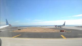 TUI Boeing 767 takeoff from Tenerife South [upl. by Yerrot609]