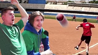 Ludwig at the Shitcamp Kickball World Series ft OFFLINETV and 100THIEVES [upl. by Nalehp]