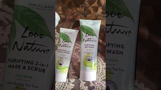 Oriflame Pakistan purifying tea tree and lime gel washshorts shortvideo short oriflame skincare [upl. by Shaina569]